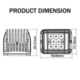 Infinite Offroad 80w Side Shooter Pods (Pair)