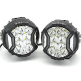 Infinite Offroad 90w Round Side Shooter Pods (w/ DRL) (Pair)