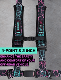 LIMITED EDITION SHREDDY PRP 4-POINT 2" AUTO LATCH HARNESS