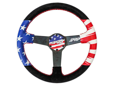 PRP NEW GLORY DEEP DISH STEERING WHEEL – SUEDE