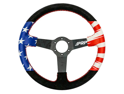 PRP NEW GLORY DEEP DISH STEERING WHEEL – SUEDE