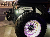 Infinite Offroad Single Color LED Wheel Rings Set (White)