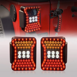 Infinite Offroad Tail Light: Jeep JK - Blackout