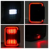 Infinite Offroad Tail Light: Jeep JT - Blackout