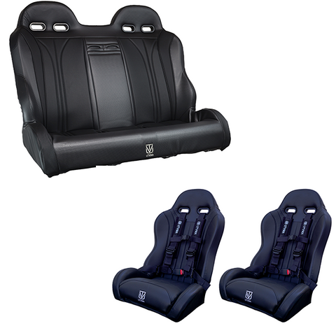 UTVMA Honda Talon 4 Rear Bench Seat & Front Bucket Seats Set