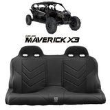 UTVMA Maverick X3 Rear Bench Seat W Harnesses (2017-2024)