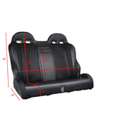 UTVMA Commander Max Rear Bench Seat (2021-2024) W Harnesses