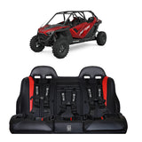 UTVMA Honda Talon 4 Rear Bench Seat W Harnesses (2019-2024)